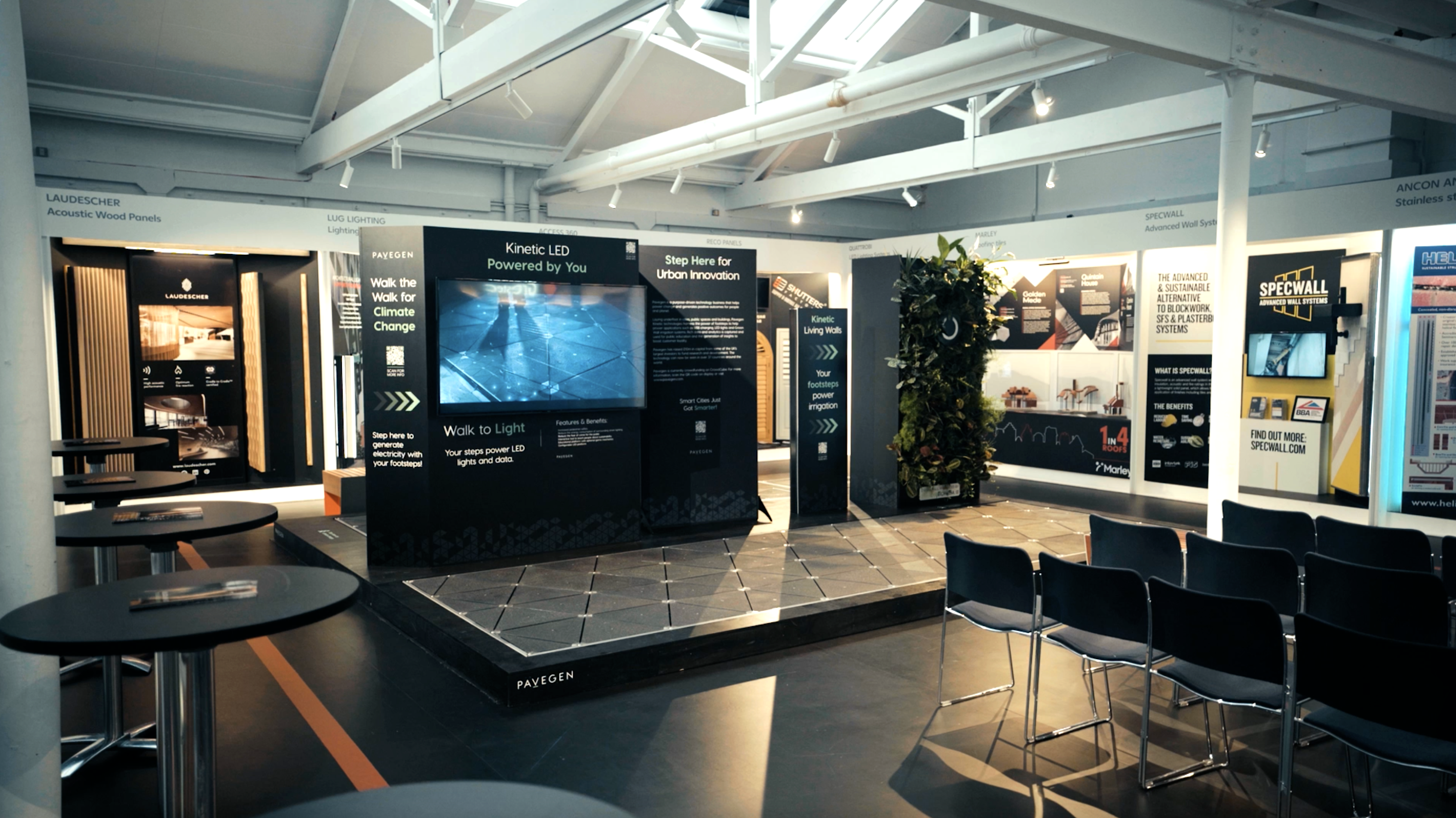 Pavegen at Building Centre